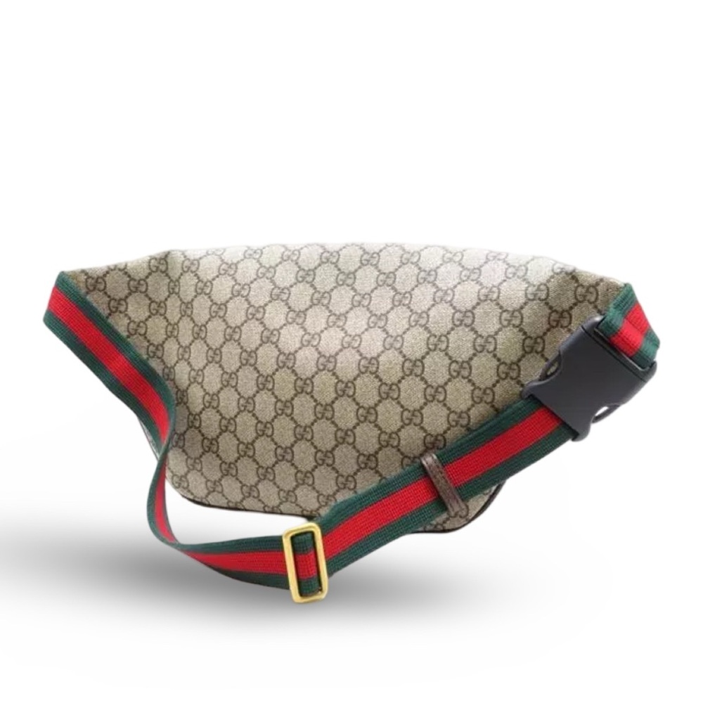 EUC Gucci Courrier Coated Canvas GG Zip XL Belt Bag - Picture 2 of 13